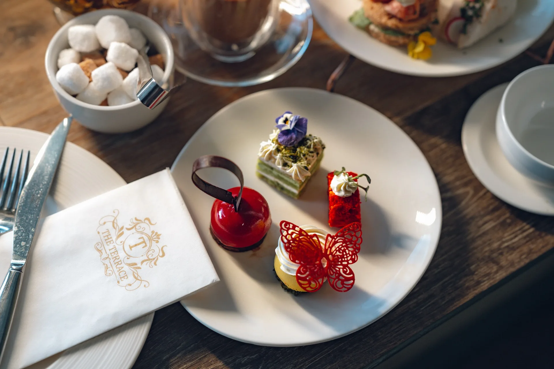 Afternoon tea at The Terrace
