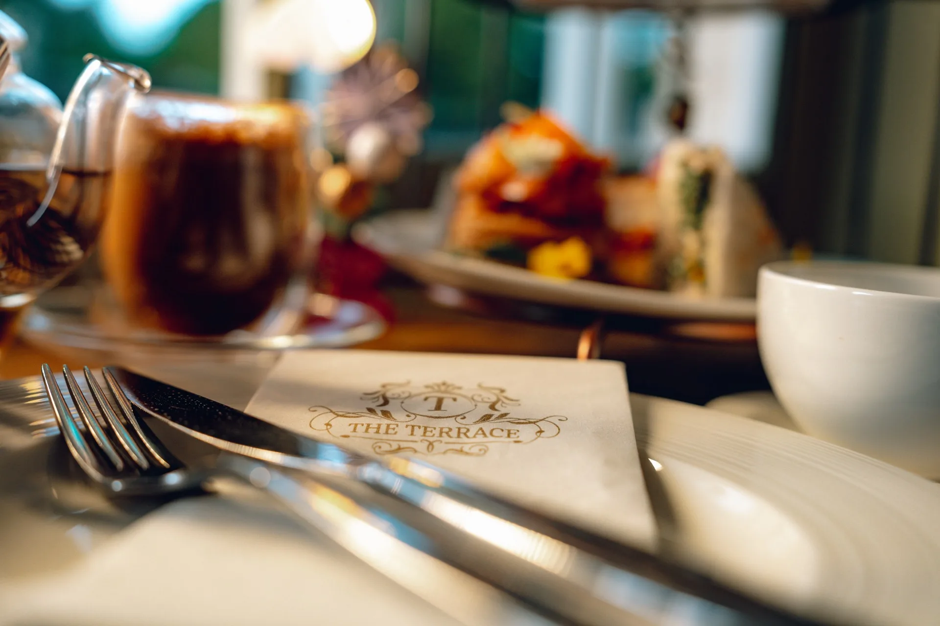 Scones and pastries at The Terrace