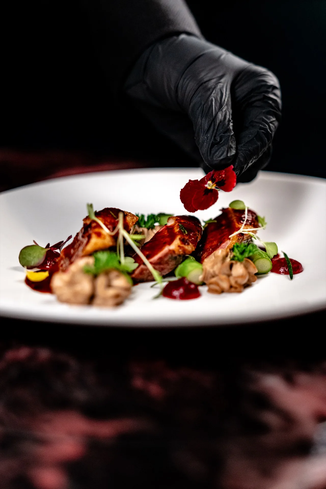 Restaurant dish at The Terrace